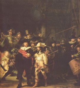 La compagnia di Frans Banning Cocq e Willem van Ruytenburch da Rembrandt van Rijn